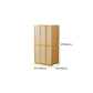 Traditional Natural Wood Wardrobe Freestanding Wardrobe with Soft Close Doors