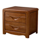 2 Drawers Solid Wood Nightstand Contemporary Oak Night Table Clearhalo 'Bedroom Furniture' 'furn' 'furn_night_stand' 'Furniture' 'night_stand' 'Nightstands' 1200x1200_5994661f-10fc-4eb5-b250-ddde9b9dce41