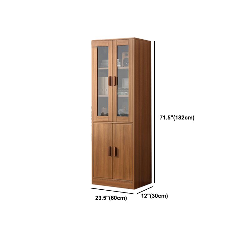 Barra in legno massiccio di rettangolo contemporaneo tira forti e armadi di accento