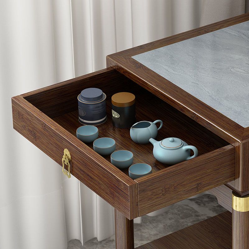 Traditional Square Wooden Sofa Side Accent Table with Storage and Shelf Clearhalo 'Coffee & Accent Tables' 'End & Side Tables' 'end_side_table' 'end_side_tables' 'furn' 'furn_end_side_tables' 'Furniture' 'furniture_end_side_table' 'Living Room Furniture' 1200x1200_5998a4ef-fc00-4ce9-979f-1ff5e9cf07fa