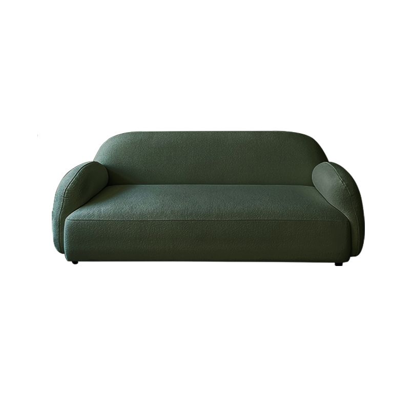 Modern Tight Back Settee Couch Square Arm Standard Sofa Couch