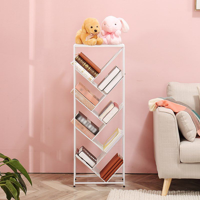 Invisible Bookshelf Open Back Contemporary Style Bookcase for Home and Office Clearhalo 'Bookcases' 'furn' 'furn_bookcases' 'Furniture' 'furniture_bookcases' 'kitchen' 'kitchen_bookcases' 'Living Room Furniture' 'Office Furniture' 1200x1200_599d31b9-a459-41aa-93cc-1155f86ae430