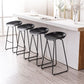 Modern Style Metal Low Back and Strap Pedal Bar Stool 30-inch Coffee Shop Bar Stool Clearhalo 'Bar Furniture' 'Bar Stools' 'bar_stools' 'furn' 'furn_bar_stools' 'furniture_bar_stools' 'Kitchen & Dining Furniture' 'kitchen&dining_furn' 'kitchen' 'kitchen_furn' Furniture' 1200x1200_599d5163-d73d-491f-9f03-edb66d7d489a