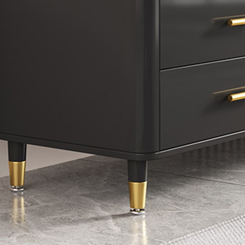 Stone Top Media Console Contemporary TV Media Stand with Metal Legs Clearhalo 'furn' 'furn_tv_stands_entertainment_centers' 'Furniture' 'Living Room Furniture' 'TV Stands & Entertainment Centers' 'TV Stands & Media Storage Furniture' 'tv_stands_entertainment_centers' 1200x1200_599f755c-614f-46db-90c1-ee342a6bf3b8