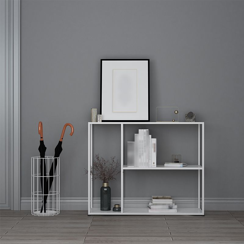 Open Metal Bookcase Industrial Rectangular Shelve for Study Room Clearhalo 'Bookcases' 'furn' 'furn_bookcases' 'Furniture' 'furniture_bookcases' 'kitchen' 'kitchen_bookcases' 'Living Room Furniture' 'Office Furniture' 1200x1200_599f9833-8387-4b98-aee7-e7d9c681d9e0