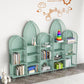 Modern Style Bookshelf Standard Closed Back Bookshelf for Home