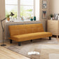 Modern Convertible Armless Sofa Velvet Biscuit Back 2/3-seat Sofa Clearhalo 'furn' 'furn_sofas' 'Furniture' 'furniture_sofas' 'kitchen' 'kitchen_sofas' 'Living Room Furniture' 'Sofa' 'sofas' 1200x1200_59a1d638-5573-40ea-9b06-f2919a8f878e