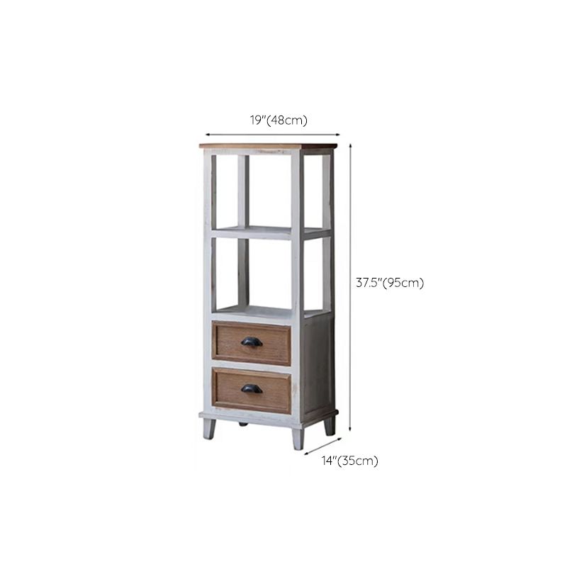 Wood 1 - Door Accent Cabinet Distressed Brown Shelves Included Chest with Drawers Clearhalo 'Cabinets & Chests' 'cabinets_chests' 'furn' 'furn_cabinets_chests' 'Furniture' 'Living Room Furniture' 1200x1200_59a25aae-3510-42b0-967e-835b5a9773e3