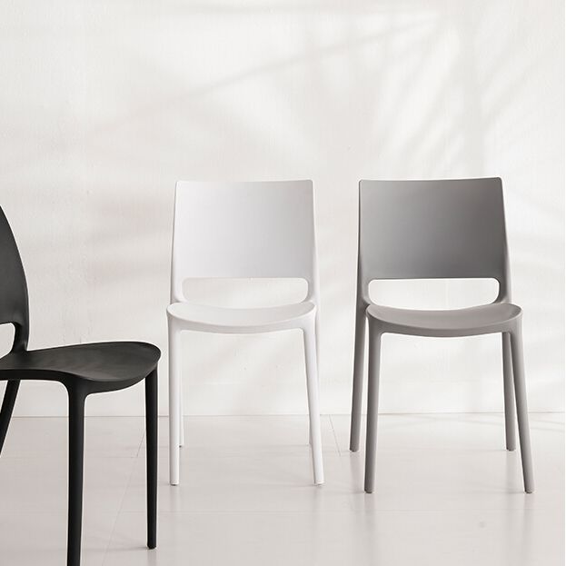 Nordic Chair Dining Armless Chair for Kitchen with Plastic Legs Clearhalo 'Dining Chairs' 'Dining Tables & Seating' 'dining_chair' 'furn' 'furn_dining_chair' 'Furniture' 'furniture_dining_chair' 'Kitchen & Dining Furniture' 1200x1200_59a343c3-ab75-43ef-baf4-47469d6653bb