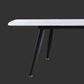 Industrial Standard Kitchen Dining Table Sintered Stone Rectangle Dining Table with 4 Legs Base Clearhalo ' dining_table' 'Dining Tables & Seating' 'Dining Tables' 'furn' 'furn_dining_table' 'Furniture' 'furniture_dining_table' 'Kitchen & Dining Furniture' 'kitchen&dining_furn' 'kitchen' 'kitchen_dining_table' 1200x1200_59a3c379-54eb-489e-b886-c1ff99c5c626