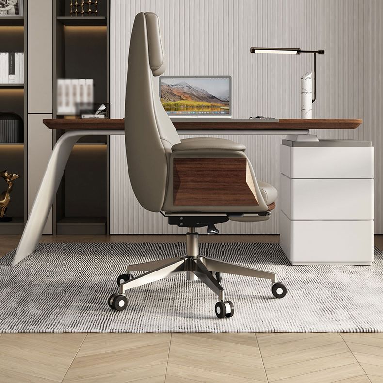 Contemporary Executive Chair Wayfair Basics High Back Swivel with Wheels Ergonomic Chair Clearhalo 'furn' 'furn_office_chair' 'Furniture' 'furniture_office_chair' 'Office Chairs' 'Office Furniture' 'office_chair' 1200x1200_59a59693-3170-4ce1-8ef5-d665858283a0