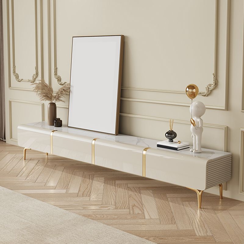 Enclosed Storage TV Media Console Glam Stand Console with 4 Drawers Clearhalo 'furn' 'furn_tv_stands_entertainment_centers' 'Furniture' 'Living Room Furniture' 'TV Stands & Entertainment Centers' 'TV Stands & Media Storage Furniture' 'tv_stands_entertainment_centers' 1200x1200_59a684cd-289e-430c-91af-fcd1be63f950