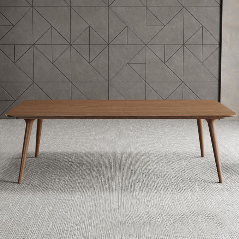 Rectangular Shaped Office Table 4 Legs Conference Table in Brown Clearhalo 'furn' 'furn_office_desk' 'Furniture' 'Office Desks' 'Office Furniture' 'office_desk' 1200x1200_59a698ff-ada9-4514-a712-0430a82d9be0