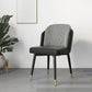 Glam Metal Dining Room Chair Upholstered Fabric Dining Side Chair for Restaurant Use Clearhalo ' kitchen&dining_furn' 'Dining Chairs' 'Dining Tables & Seating' 'dining_chair' 'furn' 'furn_dining_chair' 'Furniture' 'furniture_dining_chair' 'Kitchen & Dining Furniture' 'kitchen' 1200x1200_59a6ad93-2e74-412b-b1e5-c3bd85f086cc
