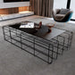Mid-Century Modern Black Cocktail Table in Iron 1 Coffee Table Clearhalo 'Coffee & Accent Tables' 'Coffee Tables' 'coffee_tables' 'furn' 'furn_coffee_tables' 'Furniture' 'Living Room Furniture' 1200x1200_59a88e9d-bea7-467a-b23b-3930d969b6d7