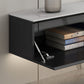 Contemporary Floating TV Stand Stone Counter Top TV Stand with Door Clearhalo 'furn' 'furn_tv_stands_entertainment_centers' 'Furniture' 'Living Room Furniture' 'TV Stands & Entertainment Centers' 'TV Stands & Media Storage Furniture' 'tv_stands_entertainment_centers' 1200x1200_59aa4be9-4c62-452f-95d8-55c4fe8ec11b