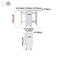 Rectangle Stone Dining Site Table Simplicity Style Drop Leaf Table for Home Clearhalo ' dining_table' 'Dining Tables & Seating' 'Dining Tables' 'furn' 'furn_dining_table' 'Furniture' 'furniture_dining_table' 'Kitchen & Dining Furniture' 'kitchen&dining_furn' 'kitchen' 'kitchen_dining_table' 1200x1200_59aec6b3-0ce3-461a-87e1-338d4906c694