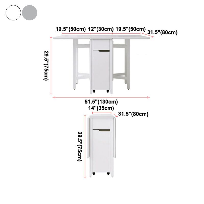 Rectangle Stone Dining Site Table Simplicity Style Drop Leaf Table for Home Clearhalo ' dining_table' 'Dining Tables & Seating' 'Dining Tables' 'furn' 'furn_dining_table' 'Furniture' 'furniture_dining_table' 'Kitchen & Dining Furniture' 'kitchen&dining_furn' 'kitchen' 'kitchen_dining_table' 1200x1200_59aec6b3-0ce3-461a-87e1-338d4906c694