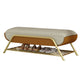 Glam Cushioned Seating Bench Rectangle Shoe Storage Entryway and Bedroom Bench Clearhalo 'Benches' 'Chairs & Seating' 'furn' 'furn_benches' 'Furniture' 'Living Room Furniture' 1200x1200_59b2efab-00d0-4371-b976-1a5637509281