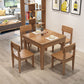 Simple Solid Wood Standard Dining Table Square Shape Kitchen Dining Table with 4 Legs Base Clearhalo ' dining_table' 'Dining Tables & Seating' 'Dining Tables' 'furn' 'furn_dining_table' 'Furniture' 'furniture_dining_table' 'Kitchen & Dining Furniture' 'kitchen&dining_furn' 'kitchen' 'kitchen_dining_table' 1200x1200_59b5776d-d0a5-4a67-b86d-d0ca78225d3b