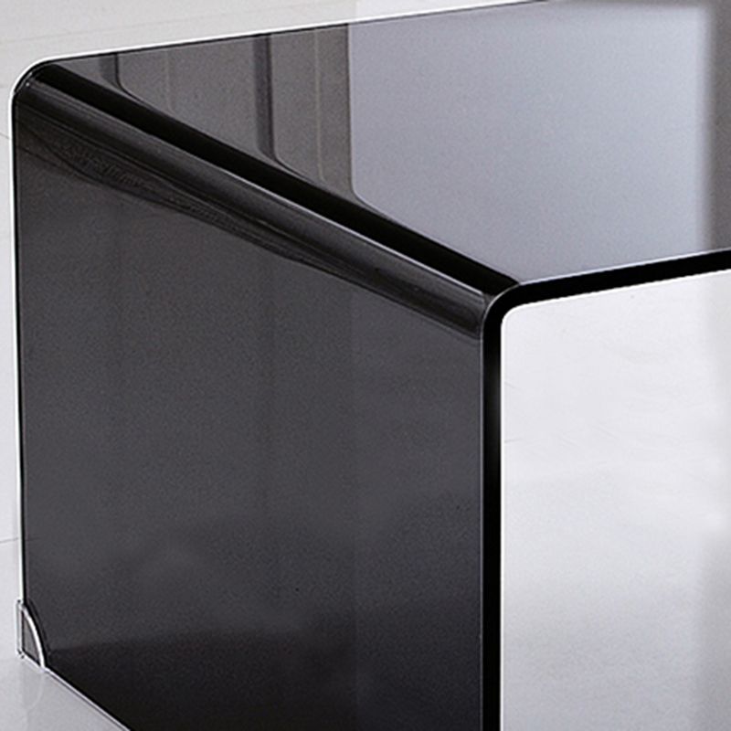 30 "h現代のオフィスデスクアクリル長方形のライティングデスク