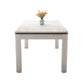 Mid-Century Home Marble Dining Table Rectangle Shape Table with 4 Legs Base Clearhalo ' dining_table' 'Dining Tables & Seating' 'Dining Tables' 'furn' 'furn_dining_table' 'Furniture' 'furniture_dining_table' 'Kitchen & Dining Furniture' 'kitchen&dining_furn' 'kitchen' 'kitchen_dining_table' 1200x1200_59bd6f7a-2568-4727-a452-570ae6f99c41