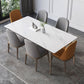 Modern Style Solid Wood Dining Set 1/4/5/7 Pieces Dining Set for Dining Areas Clearhalo 'Dining Room Sets' 'Dining Tables & Seating' 'dining_room_set' 'furn' 'furn_dining_room_set' 'Furniture' 'Kitchen & Dining Furniture' 1200x1200_59bdf9a4-0071-45e2-b469-98b1deb68c60