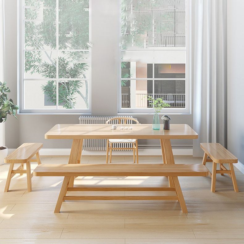 Modern 1/2/3/4/5 Pieces Dining Set Pine Wood Dining Furniture Set /Separate Items Clearhalo 'Dining Room Sets' 'Dining Tables & Seating' 'dining_room_set' 'furn' 'furn_dining_room_set' 'Furniture' 'furniture_dining_room_set' 'Kitchen & Dining Furniture' 'kitchen&dining_furn' 'kitchen' 1200x1200_59be4db8-55d9-44aa-b7a7-65f9f1e0b1ce