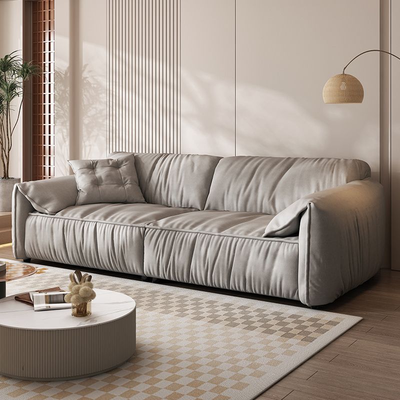 フェイクレザーステーションリビングルーム枕トップアーム緑の座席