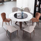 Minimalist Round Shape Standard Table Marble Kitchen Dining Table Clearhalo ' dining_table' 'Dining Tables & Seating' 'Dining Tables' 'furn' 'furn_dining_table' 'Furniture' 'furniture_dining_table' 'Kitchen & Dining Furniture' 'kitchen&dining_furn' 'kitchen' 'kitchen_dining_table' 1200x1200_59c325a4-9397-494f-a3b3-f3b3bb3fe90b