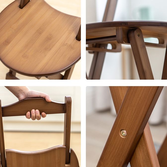 Modern Folding Armless Counter Stool Wood Living Room Bar Stool with Footrest Clearhalo 'Bar Furniture' 'Bar Stools' 'bar_stools' 'furniture_bar_stools' 'Kitchen & Dining Furniture' 'kitchen&dining_furn' 'kitchen' 'kitchen_furn' Furniture' 1200x1200_59c4fb5e-21eb-4b5f-a602-f9972ce33636