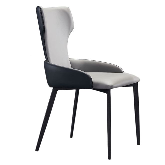 Hedendaagse stijl metalen stoelen armstoelen voor keuken met metalen benen