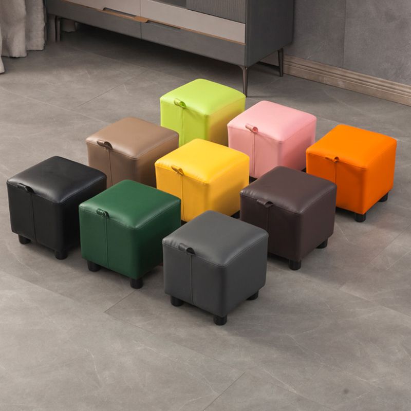 Moderno sherpa pouf pouf semplice pho di divano resistente all'acqua