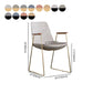 Scandinavian Design Solid Back Dining Side Chair Leather Dining Side Chair Clearhalo ' kitchen&dining_furn' 'Dining Chairs' 'Dining Tables & Seating' 'dining_chair' 'furn' 'furn_dining_chair' 'Furniture' 'furniture_dining_chair' 'Kitchen & Dining Furniture' 'kitchen' 1200x1200_59ce64c7-e05c-48e6-88fc-a8e29792e3a4