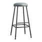 Scandinavian Backless Footrest Barstool Matte Finish Upholstered Home Stool Clearhalo 'Bar Furniture' 'Bar Stools' 'bar_stools' 'furn' 'furn_bar_stools' 'Furniture' 'furniture_bar_stools' 'Kitchen & Dining Furniture' 1200x1200_59d130a7-8208-479c-8852-765ed9a286f3