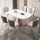 Sintered Stone Dining Table Set 1/2/5/7 Pieces Dining Set for Kitchen
