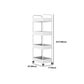 Moderne plastic boekenplank pure witte etagere open plank boekenkast