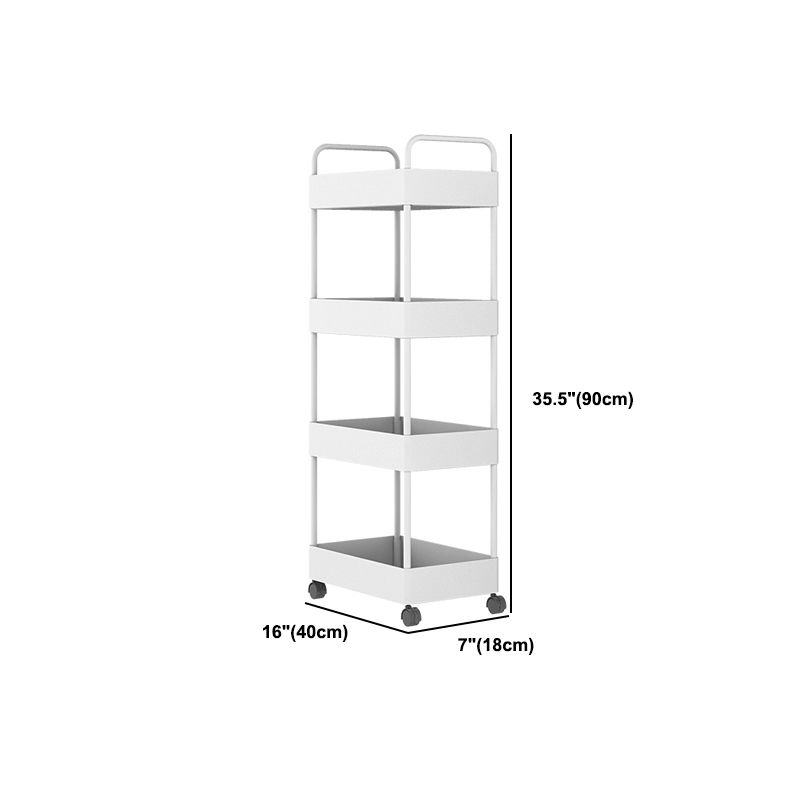 Moderne plastic boekenplank pure witte etagere open plank boekenkast