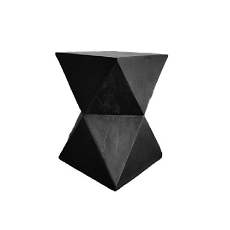 17.5 Tall Block Side Table Modernistic Metal Side End Snack Table Clearhalo 'Coffee & Accent Tables' 'End & Side Tables' 'end_side_tables' 'furn' 'furn_end_side_tables' 'Furniture' 'Living Room Furniture' 1200x1200_59ddb214-4a13-4517-9453-a4eed8bd9774