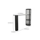 Modern Double Pedestal Sintered Stone Bar Table for Kitchen Dining Room Clearhalo 'Bar Furniture' 'Bar Tables' 'bar_tables' 'furn' 'furn_bar_tables' 'Furniture' 'Kitchen & Dining Furniture' 1200x1200_59e18031-a348-49eb-aee0-20998f598411