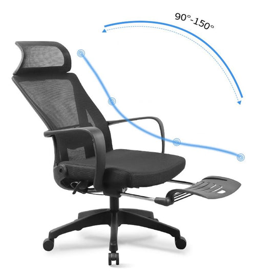 Fixed Arms Office Chair Adjustable Seat Height Modern Slide Desk Chair Clearhalo 'furn' 'furn_office_chair' 'Furniture' 'Office Chairs' 'Office Furniture' 'office_chair' 1200x1200_59eb4efd-28dd-43b0-9440-36087c74bc73