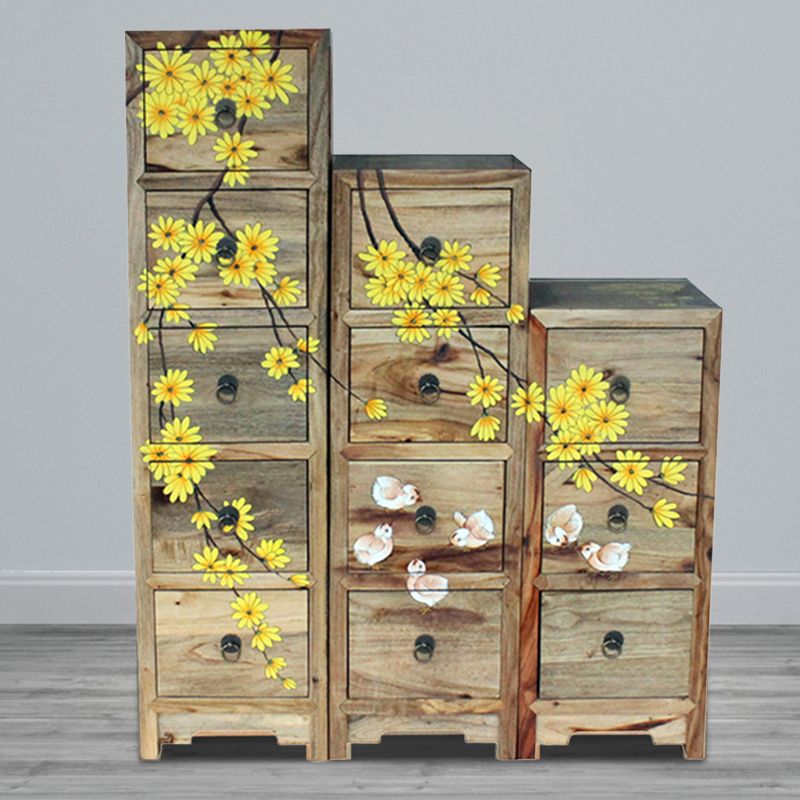 American Traditional Storage Chest Dresser Solid Wood Dresser