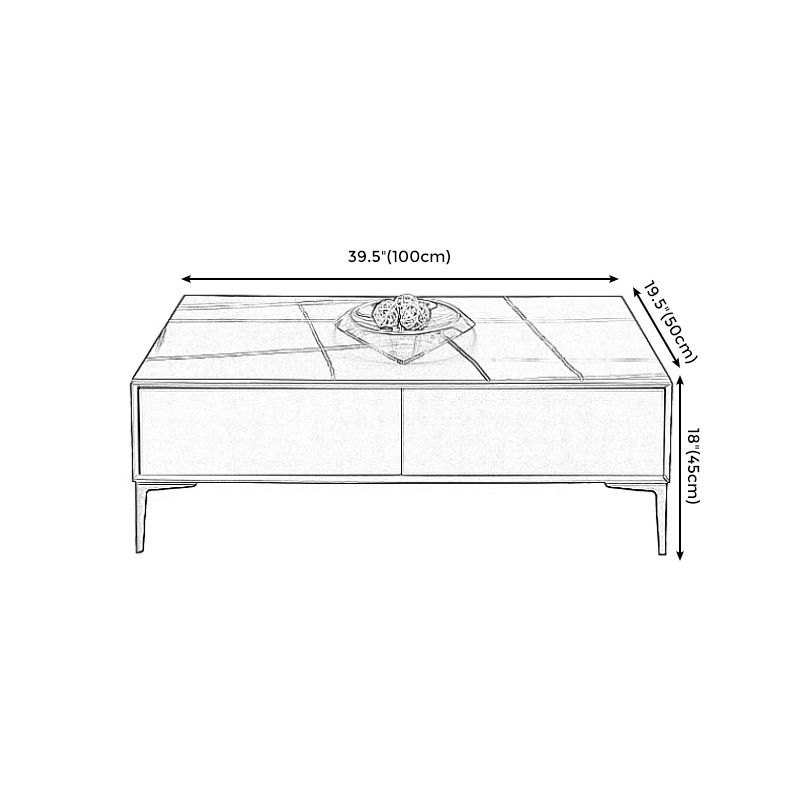 Tavolino nero in stile moderno fatto di legno di lastre di roccia rotonda