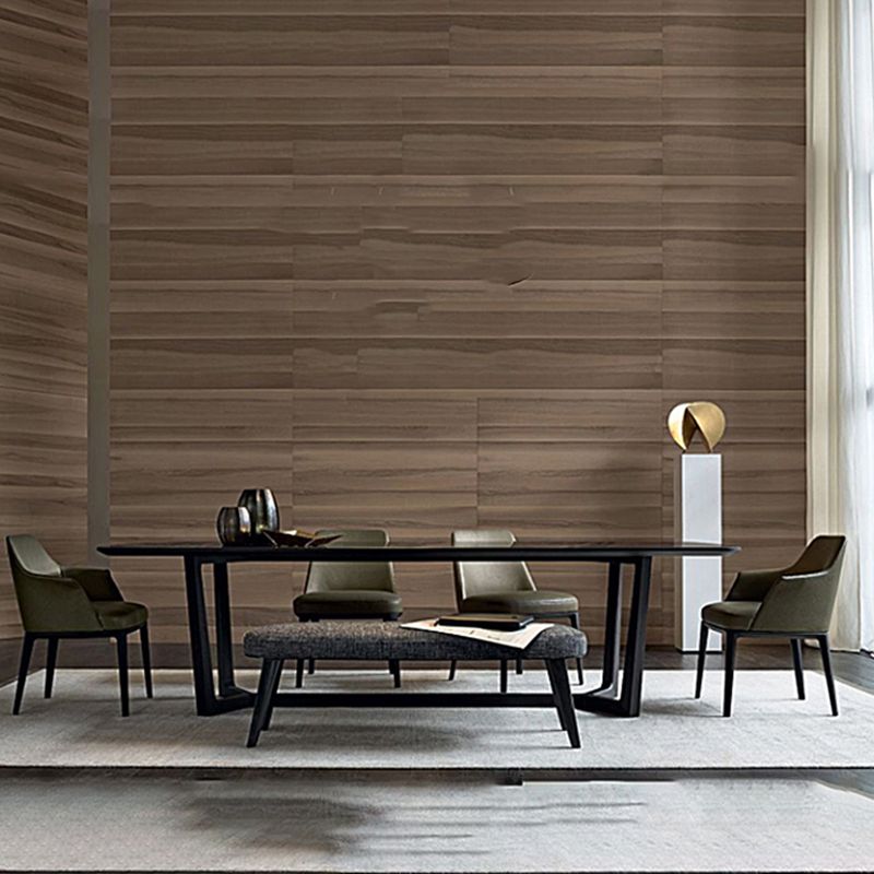 Silla de comedor acento de comedor moderno silla de comedor tapizada para el hogar