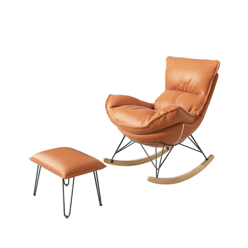 Luxury Leisure Home Rocker Chair Waterproof Chair for Living Room Clearhalo 'Chairs & Seating' 'furn' 'furn_rocking_chairs' 'Furniture' 'Living Room Furniture' 'Rocking Chairs' 'rocking_chairs' 1200x1200_59fd4d4e-7ddf-4529-95db-d4545b96a23f