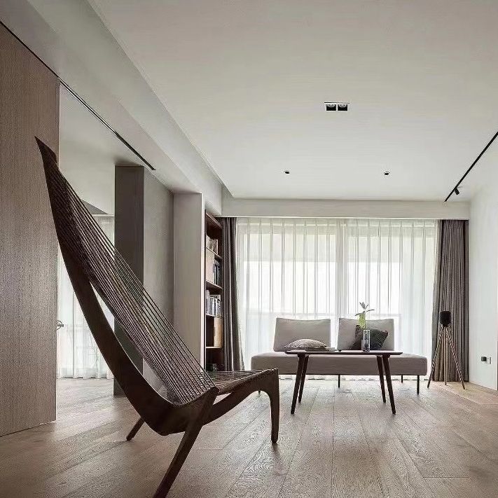 Modern Style Side Chair Solid Wood High Back Side Chair for Dining Room