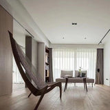 Modern Style Side Chair Solid Wood High Back Side Chair for Dining Room