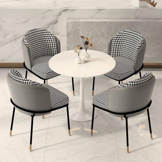 Upholstered Side Chair Modern Style Open Back Armless Chair for Dining Room Clearhalo 'Dining Chairs' 'Dining Tables & Seating' 'dining_chair' 'furn' 'furn_dining_chair' 'Furniture' 'Kitchen & Dining Furniture' 1200x1200_59fdf2d7-5736-4c43-81d2-0519a5dfcf0f