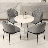 Upholstered Side Chair Modern Style Open Back Armless Chair for Dining Room Clearhalo 'Dining Chairs' 'Dining Tables & Seating' 'dining_chair' 'furn' 'furn_dining_chair' 'Furniture' 'Kitchen & Dining Furniture' 1200x1200_59fdf2d7-5736-4c43-81d2-0519a5dfcf0f