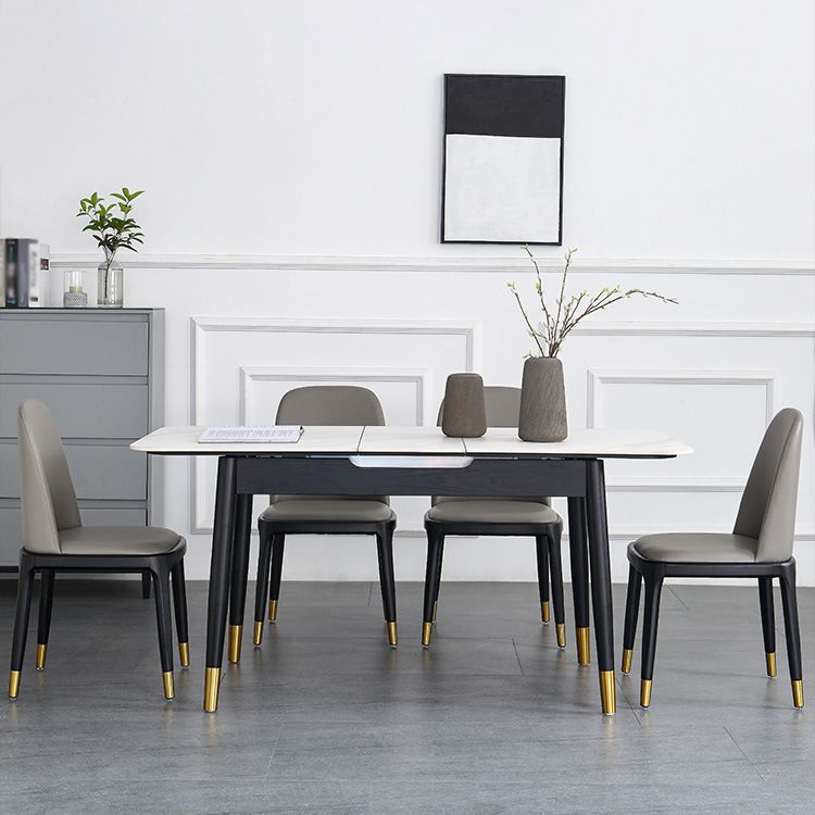 Modern 1/2/5/7 Pieces Dinette Set Rectangle Dining Table Set Clearhalo 'Dining Room Sets' 'Dining Tables & Seating' 'dining_room_set' 'furn' 'furn_dining_room_set' 'Furniture' 'furniture_dining_room_set' 'Kitchen & Dining Furniture' 'kitchen&dining_furn' 'kitchen' 1200x1200_5a001d6a-9f24-4db8-8c33-fdb088a3499f